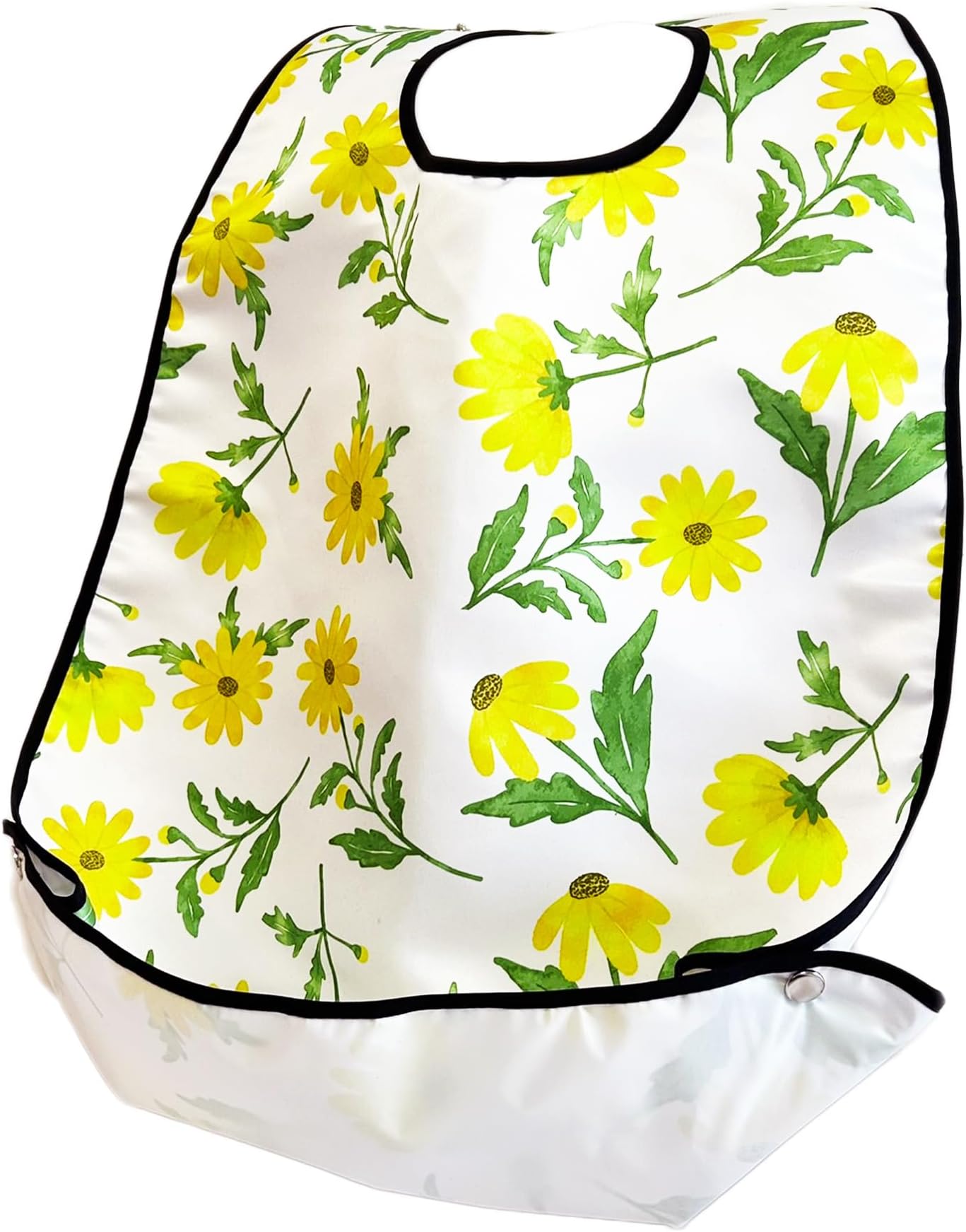 RAMIXER Nursing Apron Mealtime Apron for Elderly Adults Waterproof Washable Cute Care Welfare Specialist-Supervised Luana