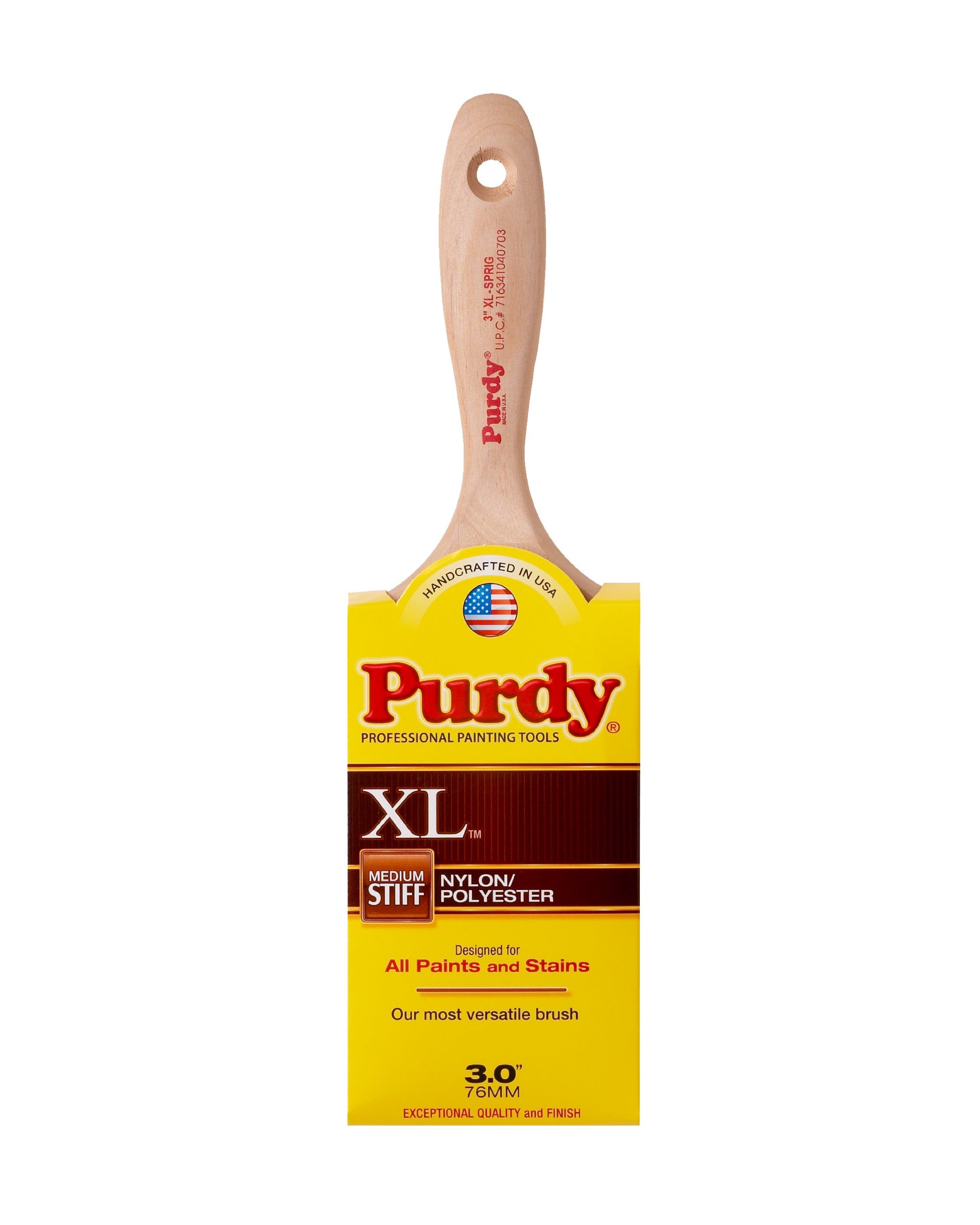 Purdy 144380330 Flat Trim Sprig Brush, 3-Inch, 6-Pack - Amazon.com