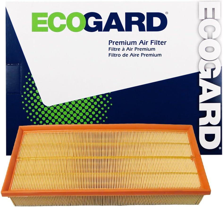 ECOGARD XA10178 Premium Engine Air Filter Land Rover Range Rover Sport 5.0L 2010-2019 Range Rover Sport 3.0L 2014-2019 Range Rover 5.0L 2010-2019 Range Rover 3.0L 2014-2019