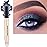 Silver Smokey Grey Gray Eyeshadow Stick eyeliner pencil Makeup Cream Smooth Shimmer Single Matte Primer Eyeshadow Pencil, Hypoallergenic Waterproof Long Lasting Eye Shadow