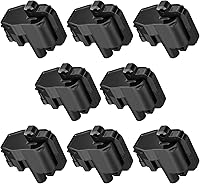 Vista 28 de BDFHYK Paquete de bobinas de encendido UF375 y bujías de iridio 6509 compatibles con Buick Allure Enclave LaCrosse Rendezvous Cadillac CTS SRX Chevy