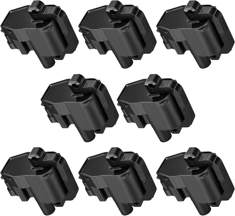 Bobinas de ignição BDFHYK UF192 para Chevrolet, Cadillac e GMC – Kit com 8 unidades