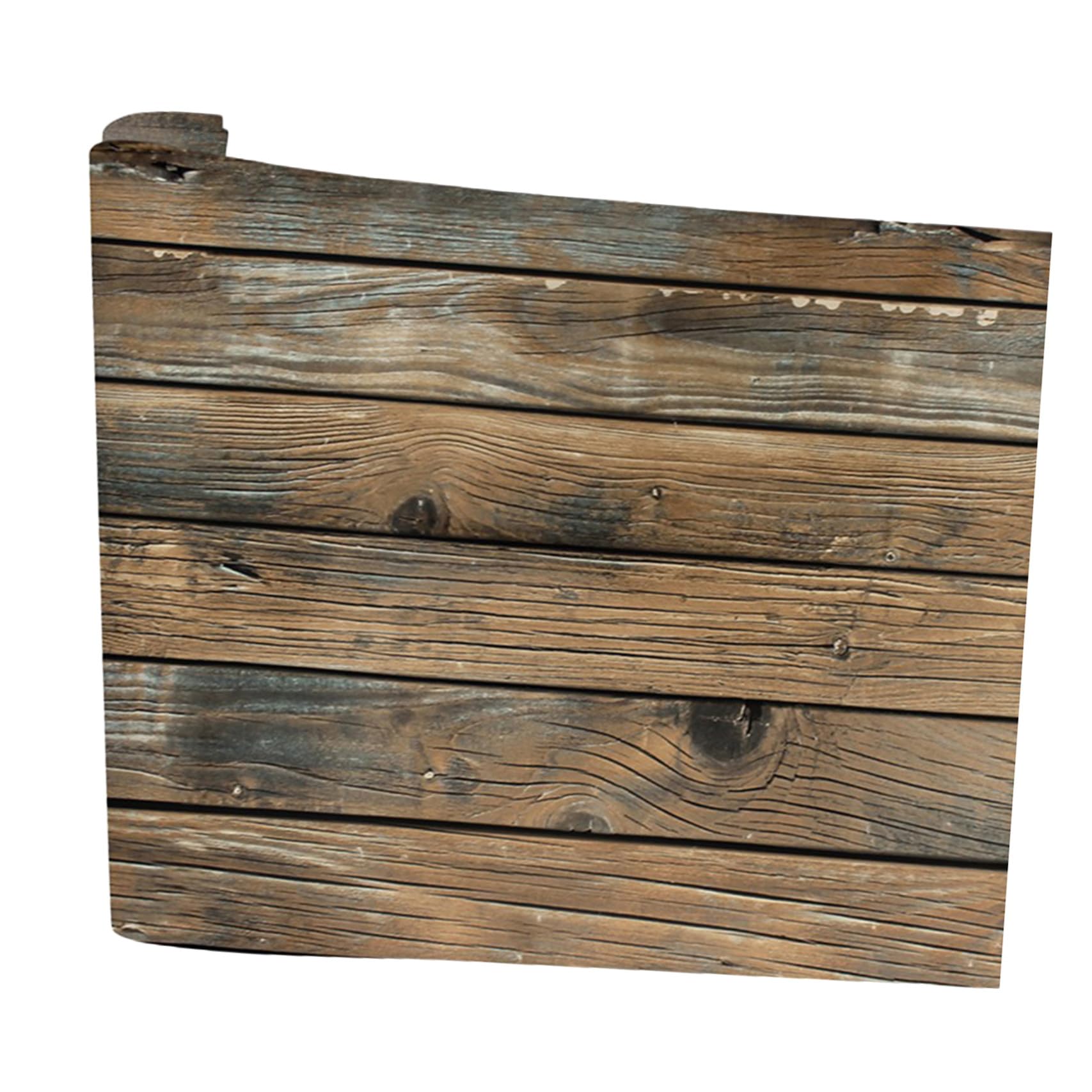 Papel pared madera autoadhesivo PVC imitación tablones rústicos para decoración