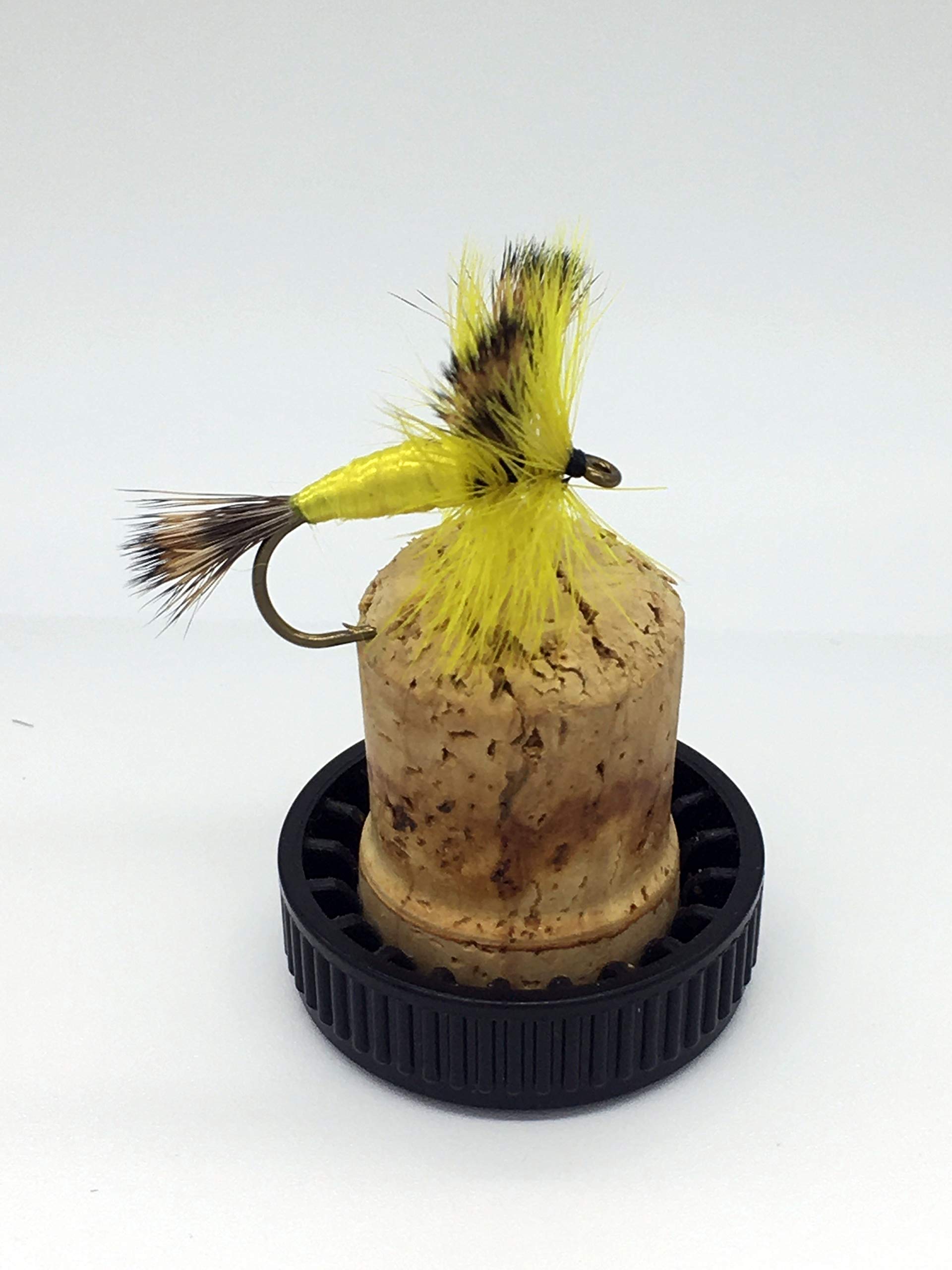 Fly Fishing Irish Dry Flies Wulff giallo otto in confezioni da 6 – 12 Pack # 132