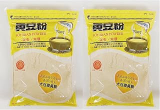 Sugar-Free Soy Bean Powder, Natural Yellow Soybean, 300g, Pack of 2