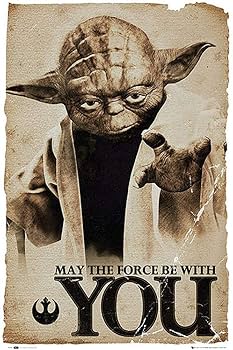 Amazon.co.jp: スターウォーズ - ヨーダ 「May The Force Be