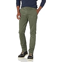 Amazon Essentials Chino Elasticizzati Comodi Slavati Skinny Uomo
