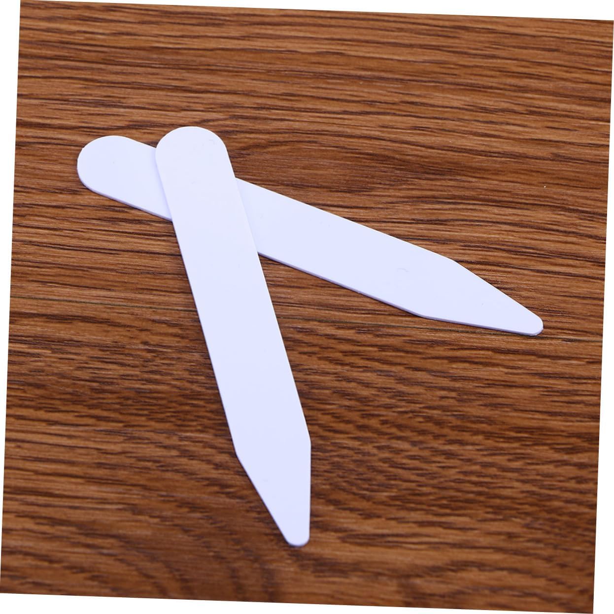 ABOOFAN Sets Collar Stiffener Plastic Nylon Collar Stays Sizes Inch Cm Inch Cm Cm for Men's Dress