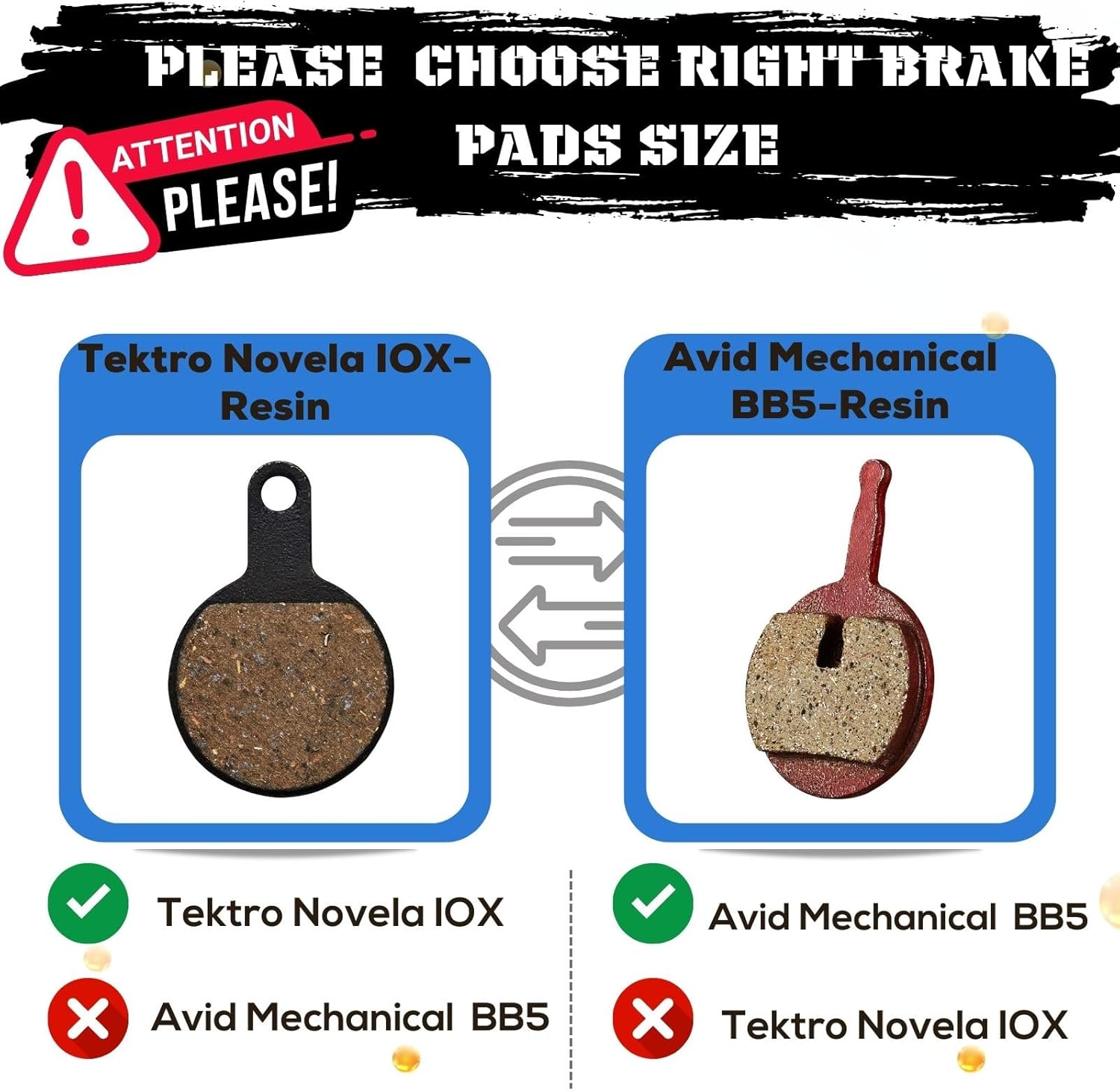 Bicycle Disc Brake Pads for Avid Mechanical BB5 Kuwait Ubuy