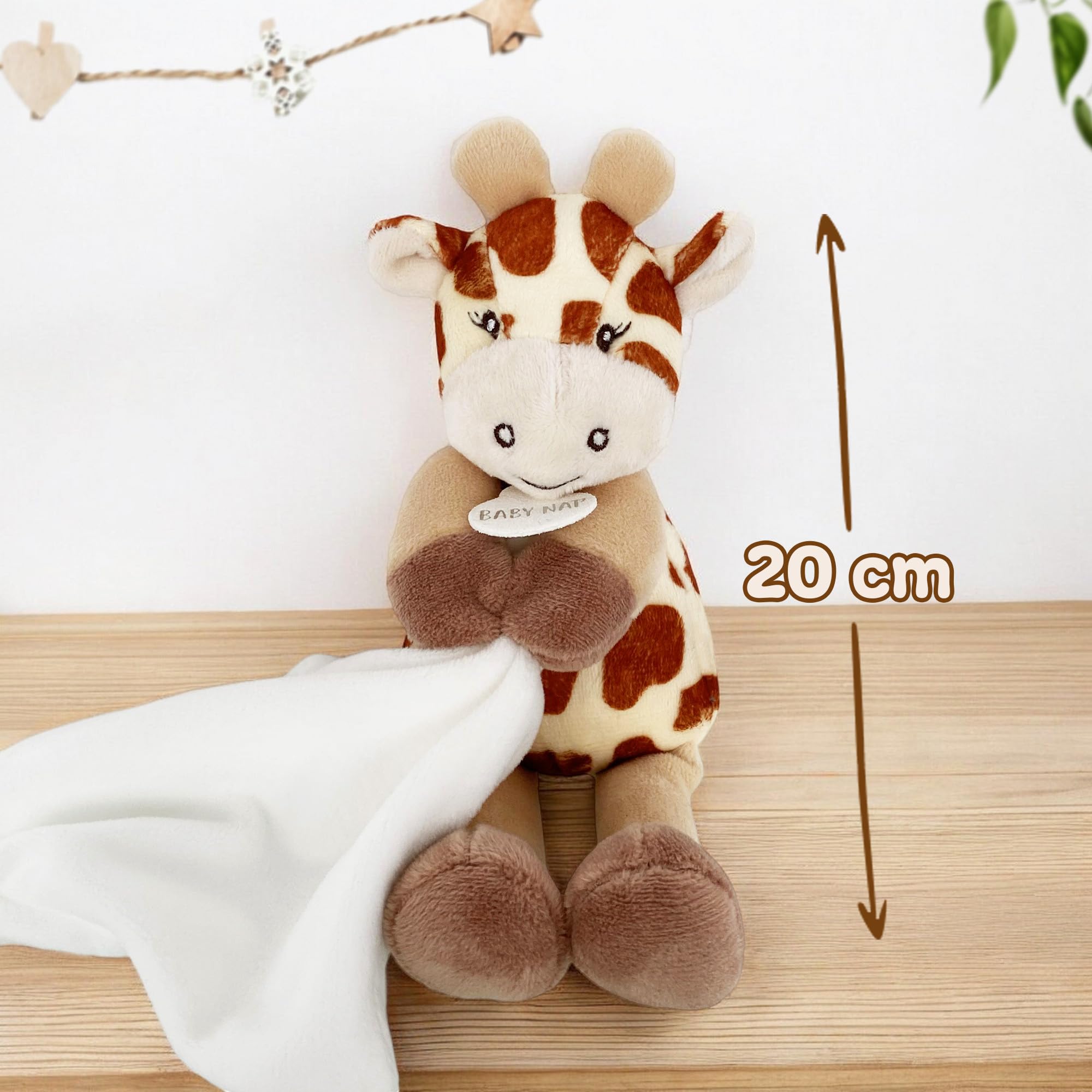 Doudou Personnalisé KDO MAGIC - Peluche Avec Prénom - Cadeau Naissance Ou Anniversaire - Choix Animal (Panda, Renard, Etc.)