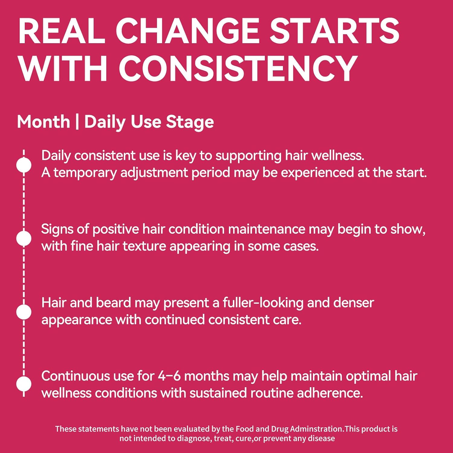 XKQ Hair Growth Supplements for Men & Women – Hair Skin and Nails Supplement with Biotin & Vitamins – Daily Wellness & Beauty Support for Busy Lifestyles – Clean Formula - Image 6