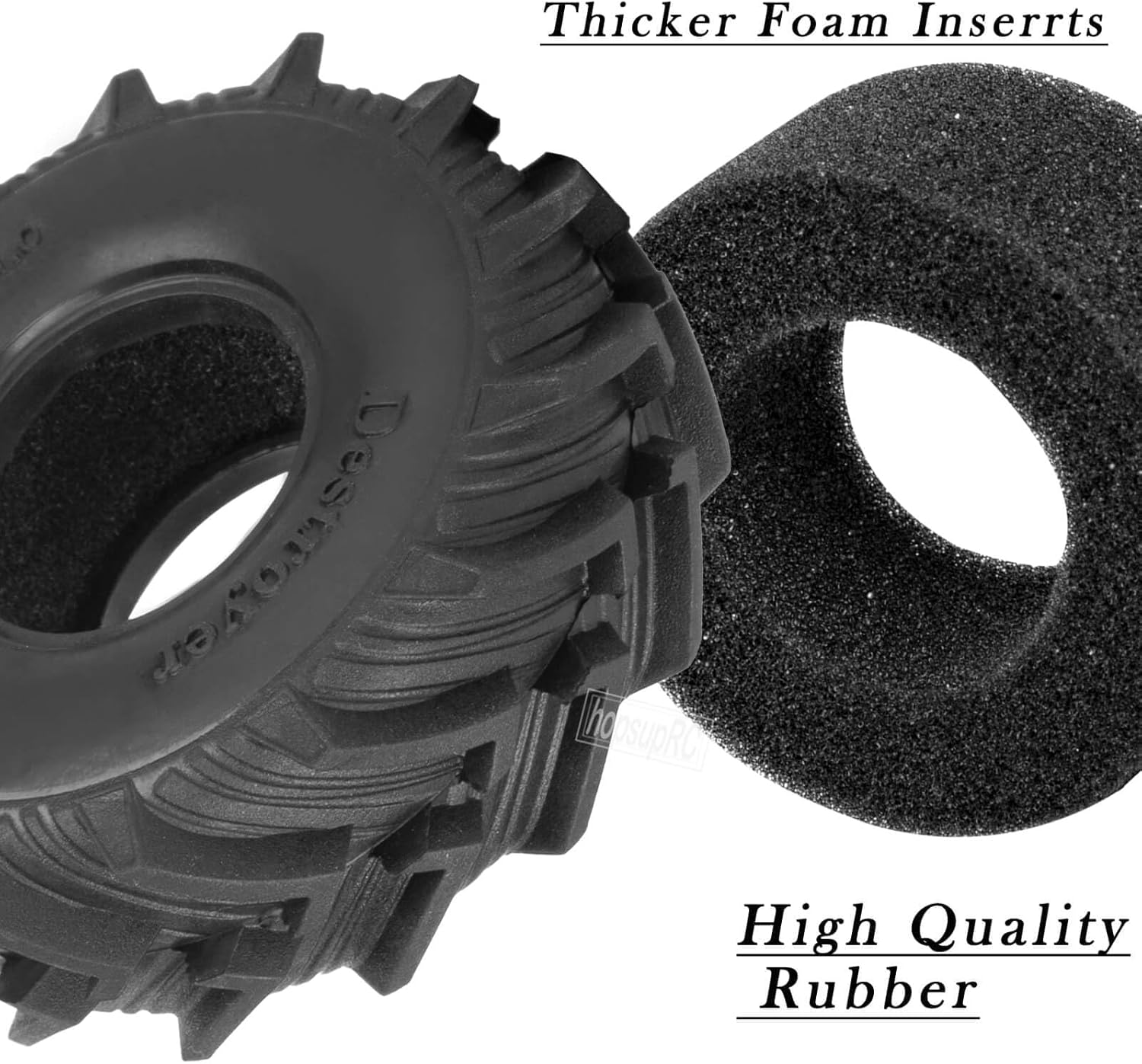 RC Full Brass 1.0in Dually Beadlock RC Wheel RC Tires for 1/24 1/18 SCX24 Trx4m Axial RC Crawler,1.0 RC Metal Wheel Hub Rim RC Truck Tires 4pcs