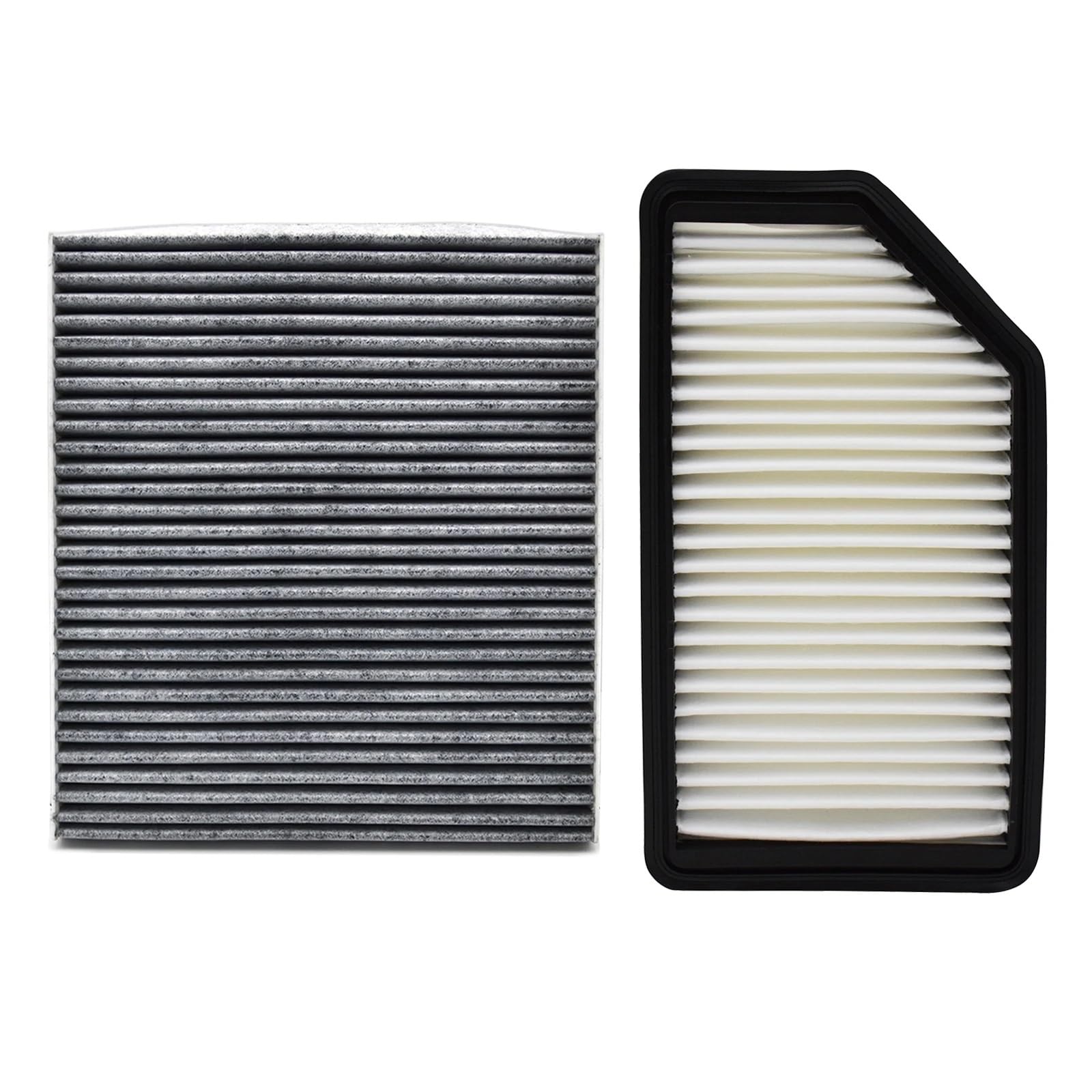 Tlvbfpg One Color Air Filter Engine Cabin Pollen Air Filter 28113-1R100 97133-2E200 Fit For Hyundai Accent 4 Veloster Fit For Kia Rio 3 2012-2017