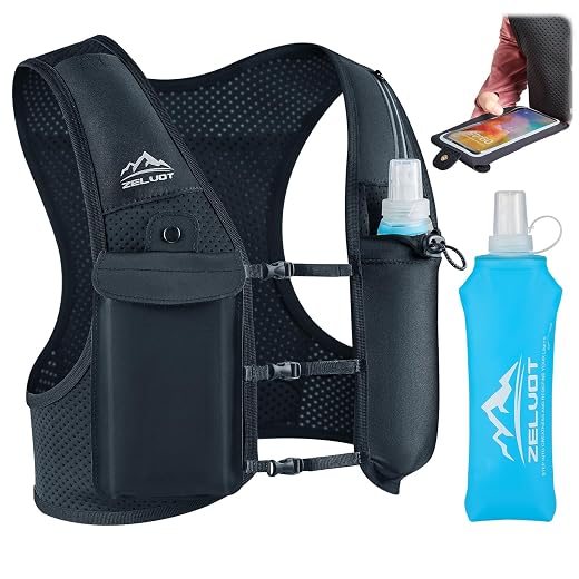 Zelvot Adjustable Lightweight Running Vest