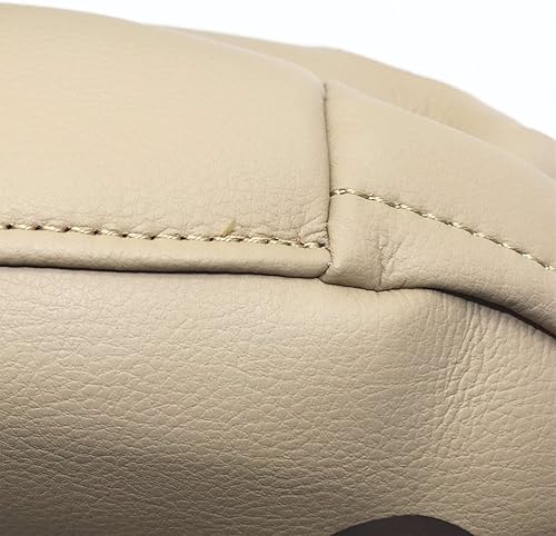 Miniatura 5 de Priprilod 2 fundas de repuesto para asiento de piel beige y marrón compatible con Lexus RX 300 330 350 2003 2004 2005 2006 2007 2008 2009 (solo