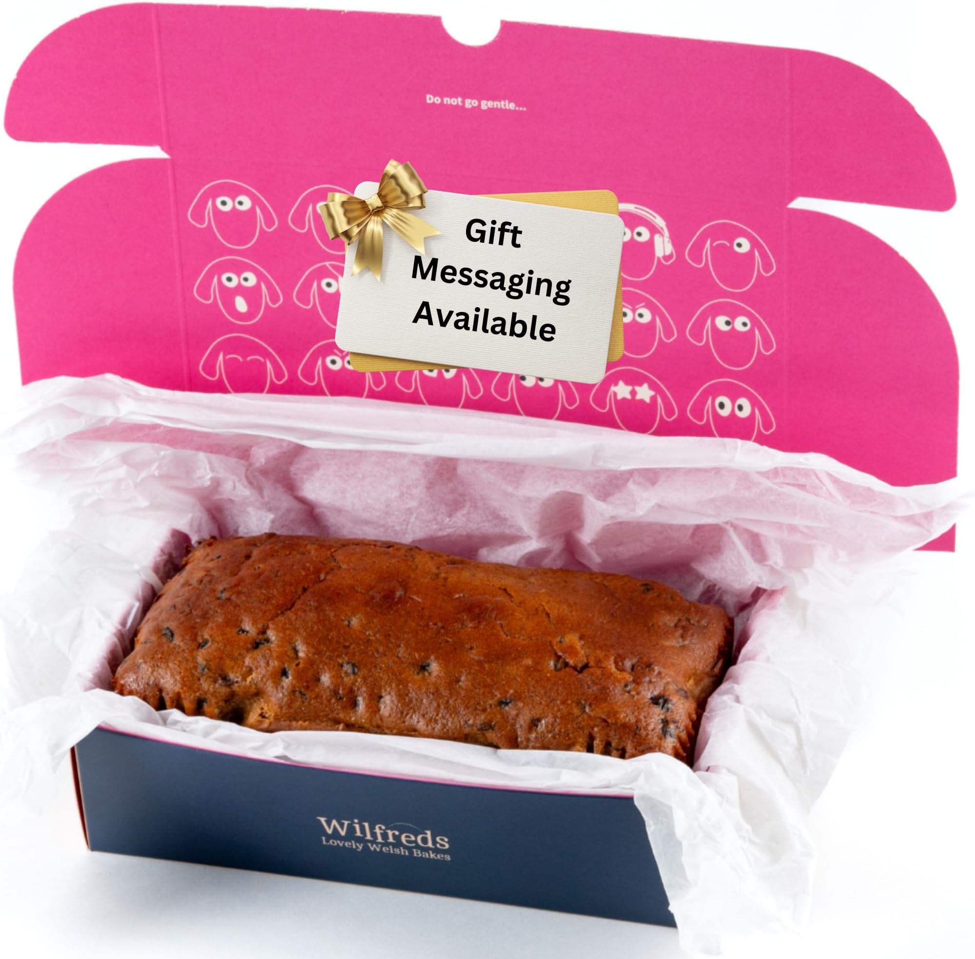 Wilfreds Authentic Bara Brith Welsh Cake - Traditional Fruit Cake Infused with Welsh Brew Tea - Perfect for Tea Time Treats and Gifting - A Delight for Fruit Cake Lovers