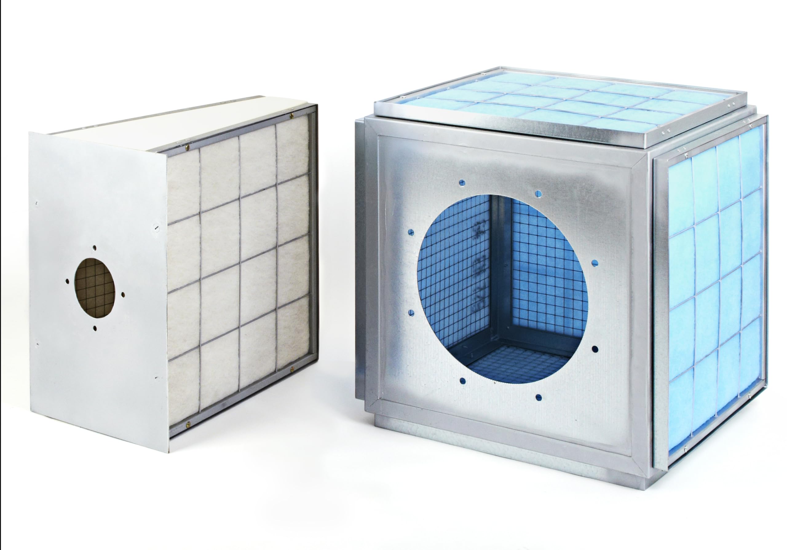 Filtermatte blau/weiß für Lüfter und Hausgeräte 1 x 2 m Filterklasse G2 zum Zuschneiden Filtervlies Filterrolle G2 Filtermatte zum schneiden kleines Filtervlies Staubvlies