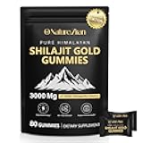 Shilajit Gummies for Men & Women - Pure Himalayan Shilajit Gold Gummies Rich in Ashwagandha, Gokshura with 85+ Minerals, Authentic Flavor, 100% Natural, 80 Gummies
