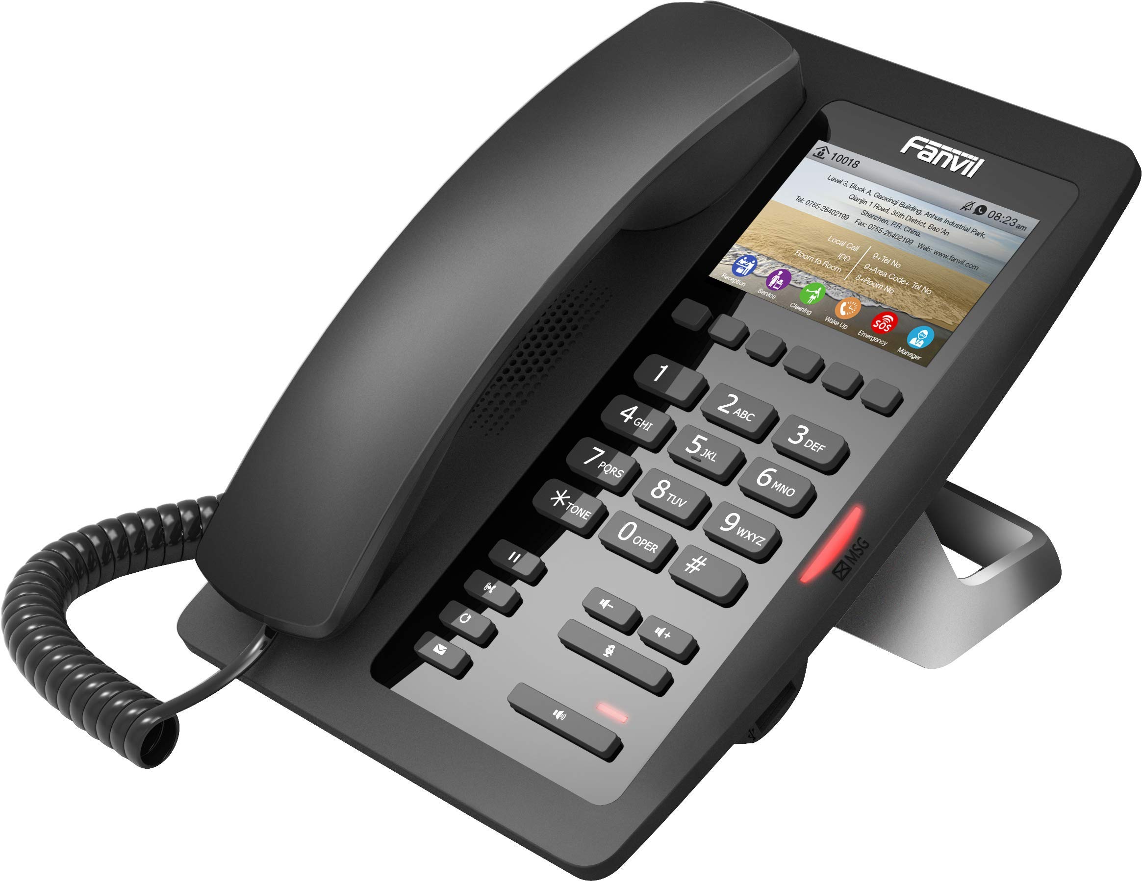 Fanvil H5 Hotel Voip Telephone One Size