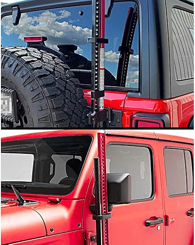 Miniatura 2 de 1 unids Jack Handle Holder Farm Jack Handle Keeper Aislador de goma Negro Mango Bar Protector Hi-Lift Jack Accesorios