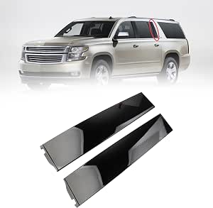 10pc Stainless Steel Pillar Post Trim Kit For 2015-2020 Cadillac Escalade ESV – Chrome Finish