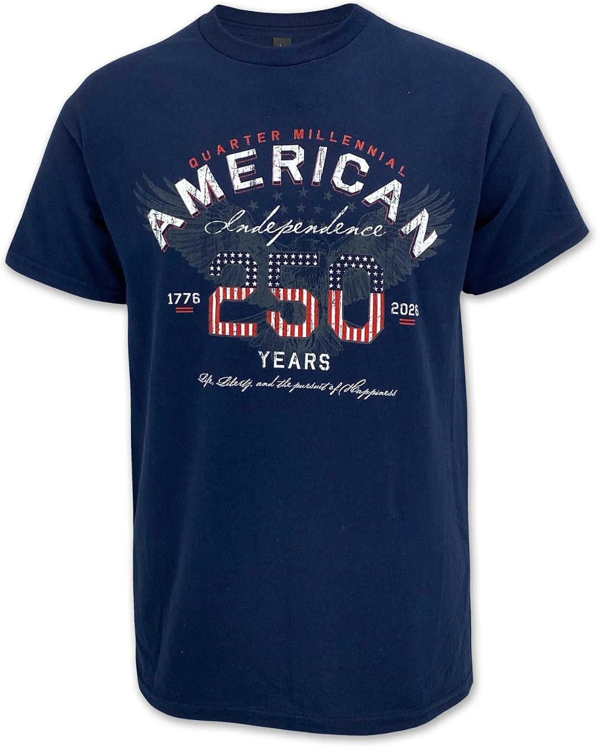 Armed Forces Gear American Independence 250 Years T-Shirt (Navy)
