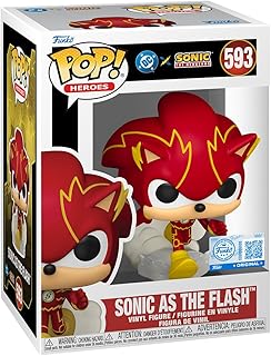 Comprar Funko Pop! Heroes: Justice League & Sonic - Sonic/Flash Hybrid - Sonic + DC Comics - Figura de Vinilo Coleccionable - Idea de Regalo - Mercancia Oficial - Juguetes para Niños y Adultos