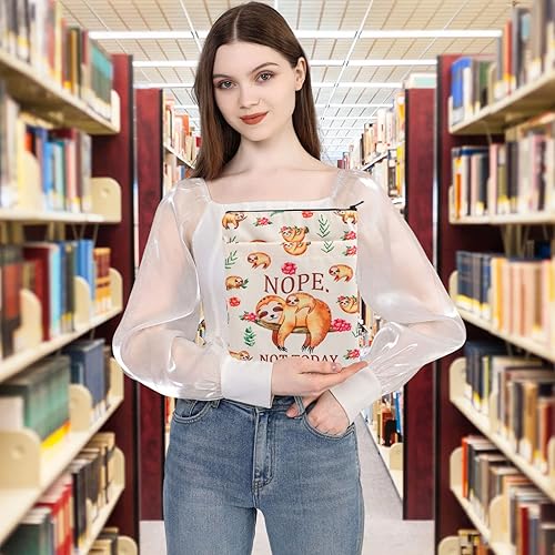 Miniatura 4 de PLITI Divertida funda de libro de perezoso, regalo para amantes de los perezosos, regalo para dormir perezoso, regalo para dormir perezoso,