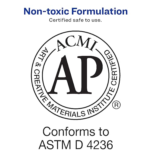 Miniatura 4 de Avery Carters 21021 - Almohadilla de sello de fieltro 4 14 x 2 34 sin tinta color negro