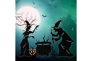 Spooky Witch Yard Decorations Set