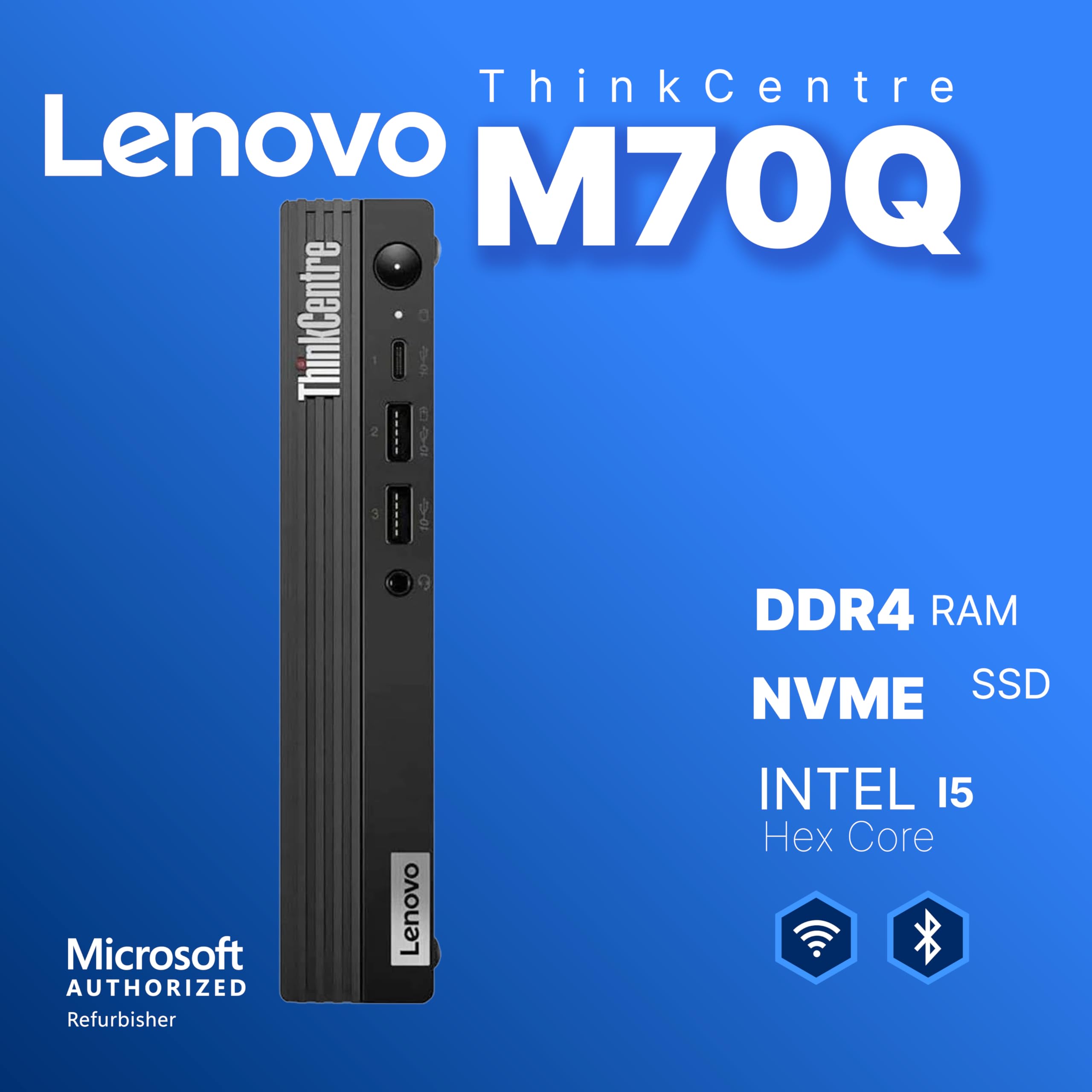 Amazon.com: Lenovo ThinkCentre M70Q Gen 2 Mini PC | Intel Core i5
