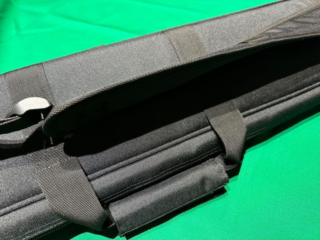 ビリヤードキューケース（3B×4Sモデル） ソフトケース ブラック 軽量