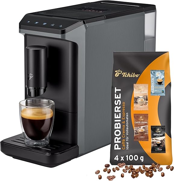 Tchibo Esperto2 Caffè Kaffeevollautomat mit 2-Tassen-Funktion