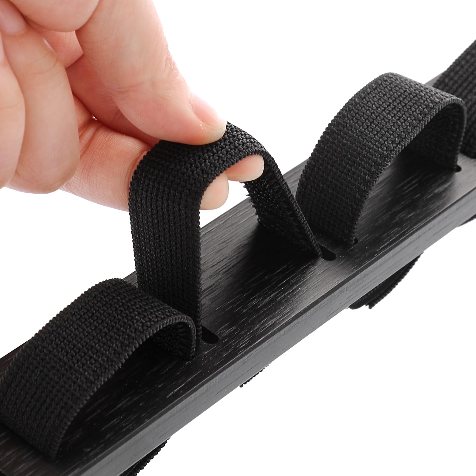 SUMNACON Kampfsport Gürtelhalter für 10 Gürtel Bambus Taekwondo-Gürtelständer Wandmontage Gürtel Display für Medail Judogürtel Karategürtel Ninjitsu-Gürtel als Personalisierbare Geschenk Schwarz