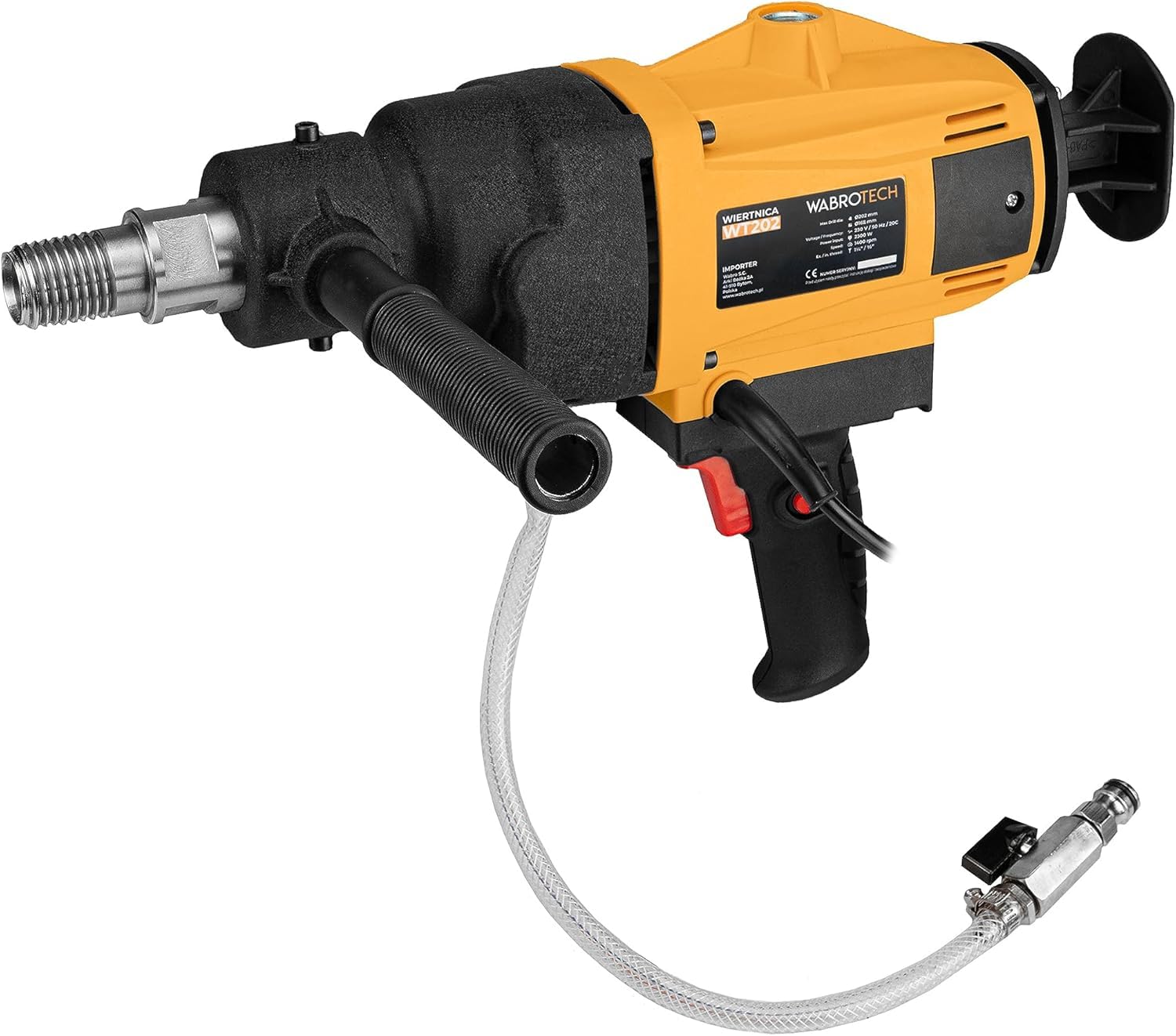 Carotteuse Diamant 2300W M22 – Perce Béton, Brique, Marbre Jusqu'à 165mm, Avec Kit Support étanche - 8