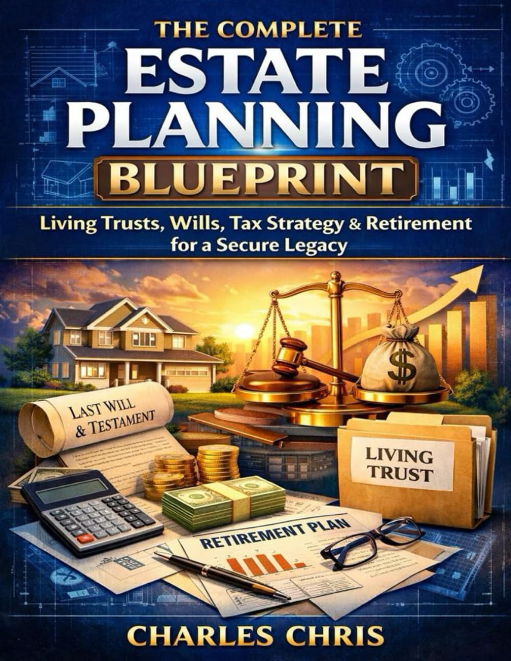 The Complete Estate Planning Blueprint: Living Trusts, Wills, Tax Strategy & Retirement for a Secure Legacy