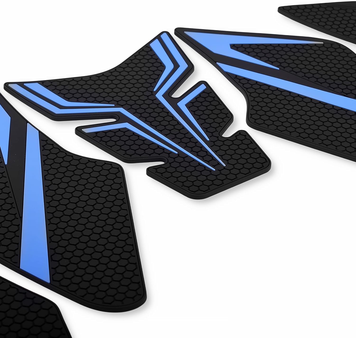 Motorcycle Fuel Tank Traction Pad Side Gas Knee Grip Protective Sticker Protector (for Suzuki Vehicle) GSX8S GSX8R GSX 8S GSX 8R GSX-8S GSX-8R (Blue)