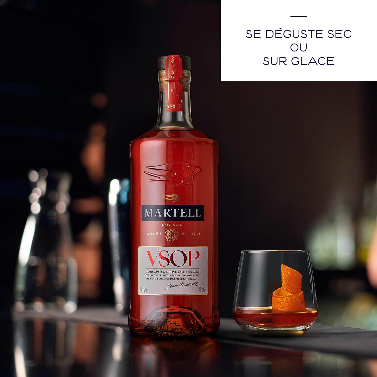 MARTELL VSOP sans étui Cognac - 40%, 70cl