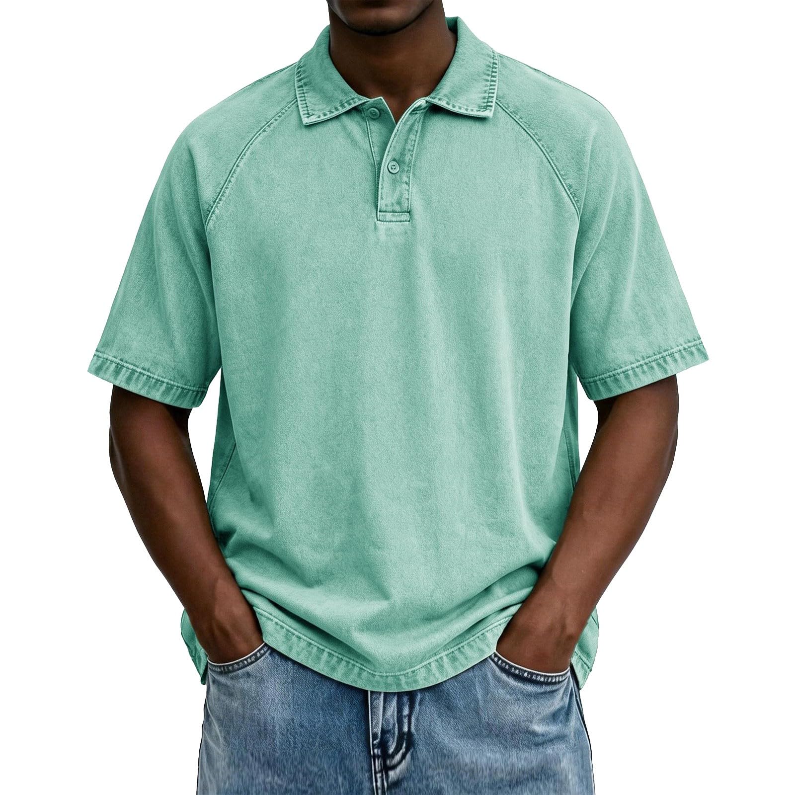 Polo Hombre Manga Corta Camisa Poloshirt Casualtshirt homemVerstil para El Da Da