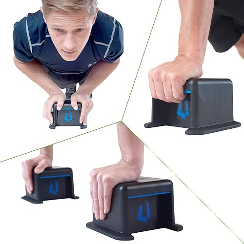 Miniatura 3 de Ultimate Body Press Accesorios push up para resultados rápidos en la parte superior del cuerpo y abdominales bloques de empuje de palma plana de