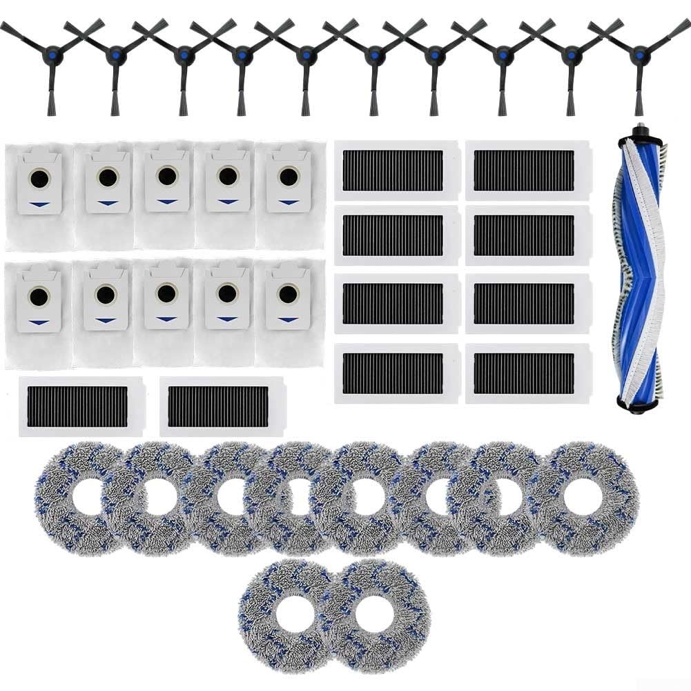 Staubsauger Zubehör Set für ECOVACS für x5 für omni 25-teilig(33pcs)