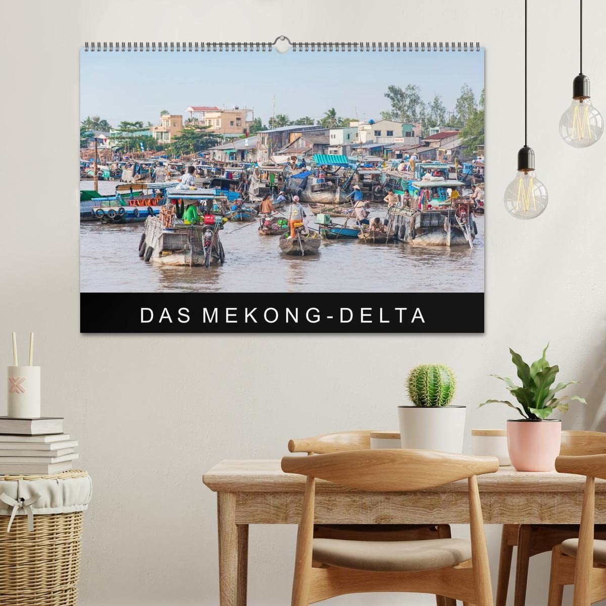 CALVENDO - Das Mekong-Delta (Wandkalender 2027 DIN A2 quer), Monatskalender: Eine Fotoreise durch das faszinierende Mekong-Delta. Ein Kalender mit Feiertagen für Österreich.