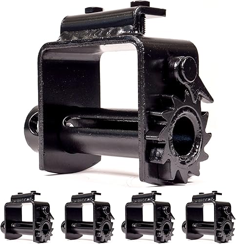 US Cargo Control Cabrestante portátil estándar para remolque plano (paquete de 5), cabrestante de 4 pulgadas con capacidad para hasta 20 pies de