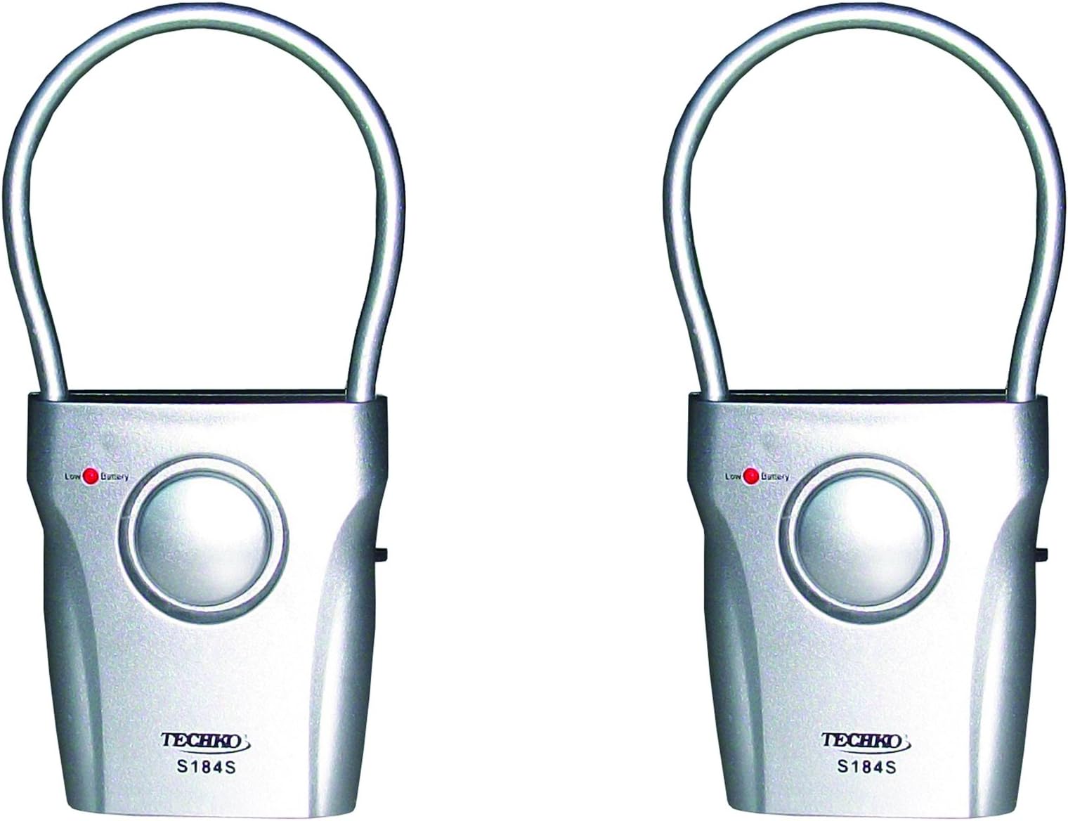 Techko S025 Ultra Slim Door Guard Alarms (2 Pack)