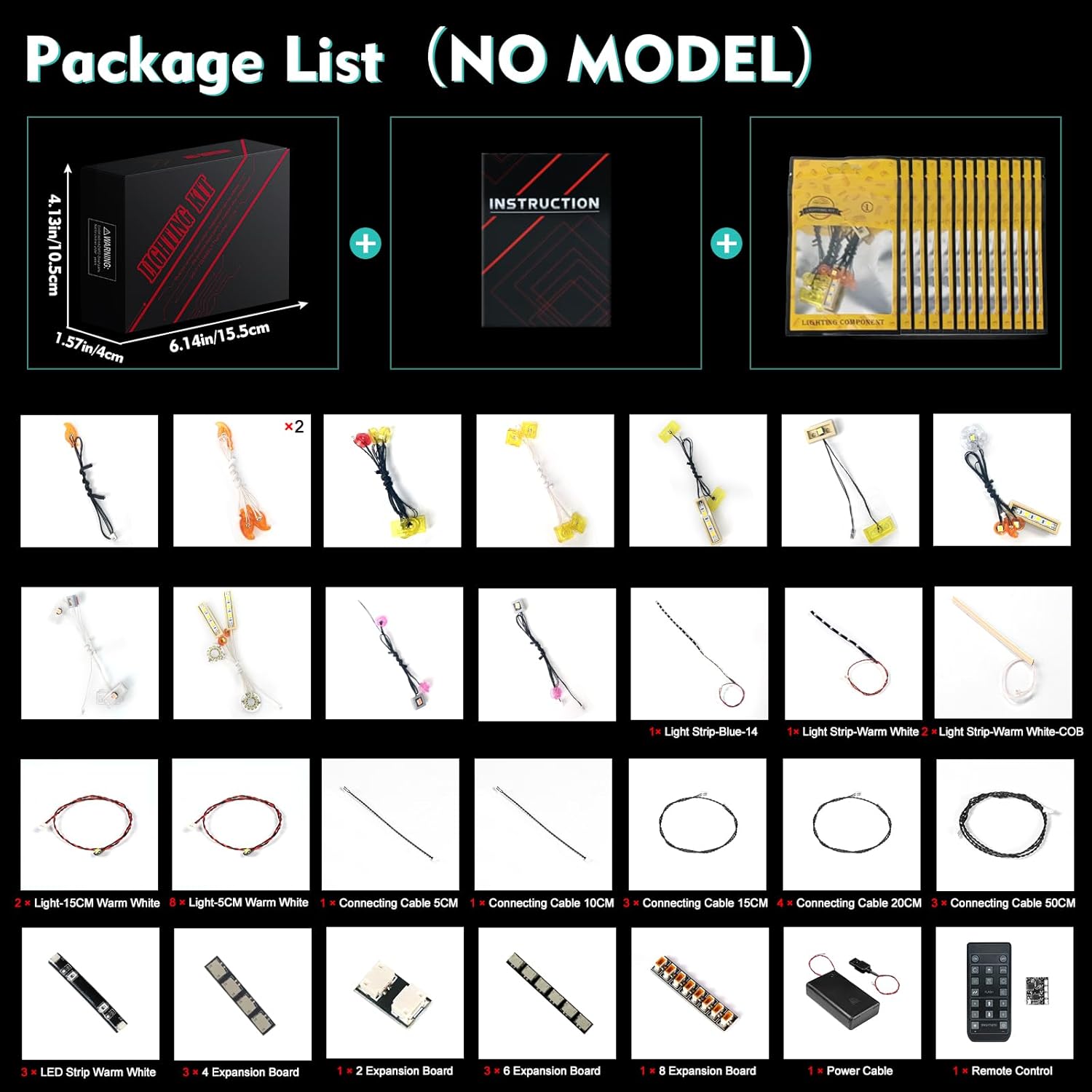 Light kit Compatible with Lego 43263 Beauty and The Beast Castle - No Model Only Light, LED Lighting Accessories Compatible with Lego 43263 Building Set (Standard Version)