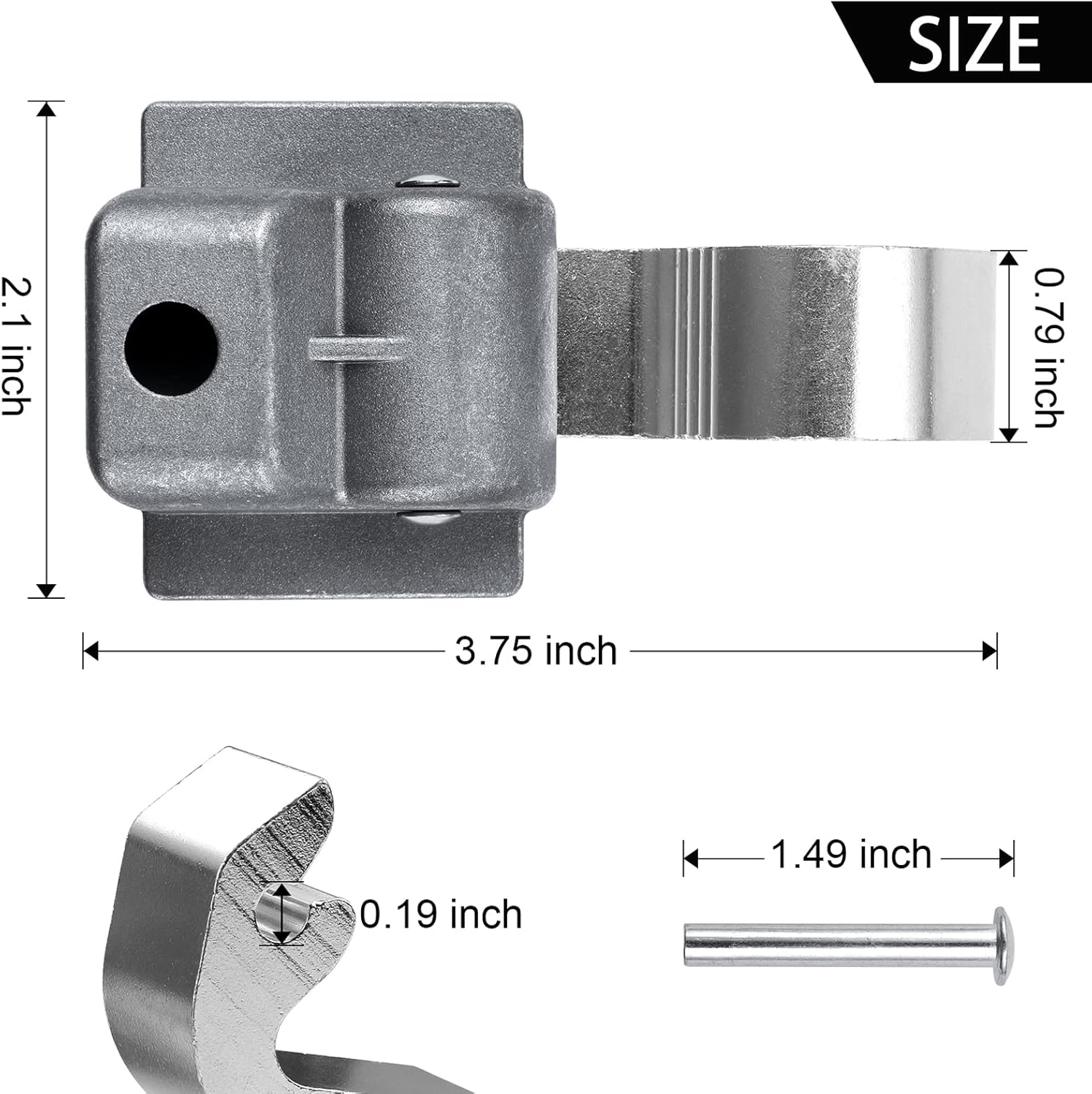 Buy EXCELFU 830463P Awning Rafter Rivet Slider Asm for RV Camper