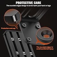 Vista 7 de Hotas Desk Mount for Flight Sim Controller, Joystick Mount Compatible with Logitech/Saitek, for Thrustmaster Warthog/TWCS Throttle,T.Flight 2 Pack