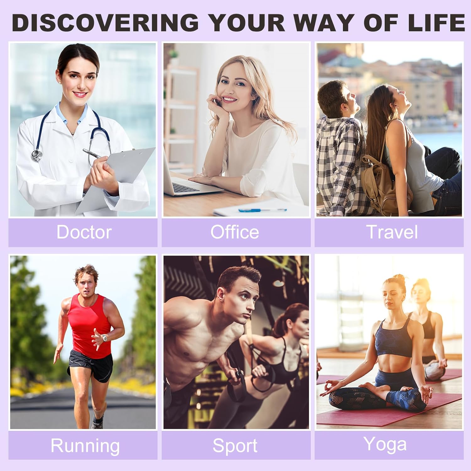 Jspupifip 6 Pairs Compression Socks for Women and Men with Grips 15-20mmHg Non Slip Circulation Support Socks Running Yoga - Image 7