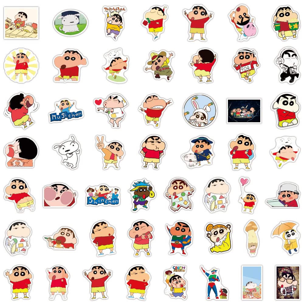クレヨンしんちゃんステッカー アニメ 防水デカール 漫画 DIYステッカー