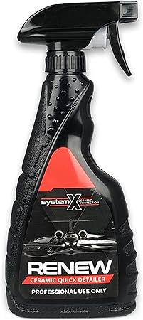 Amazon Com System X Renew Ceramic Spray Coating Ultra Hydrophobic Diy Ceramic Nano Coat Super Slick Finish Feel Superior To Wax Polymer Sealants 9 Months Of True